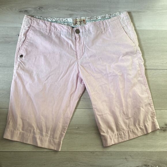 40WEFT Chino Shorts Pink/White used Size 48” - Picture 2 of 5